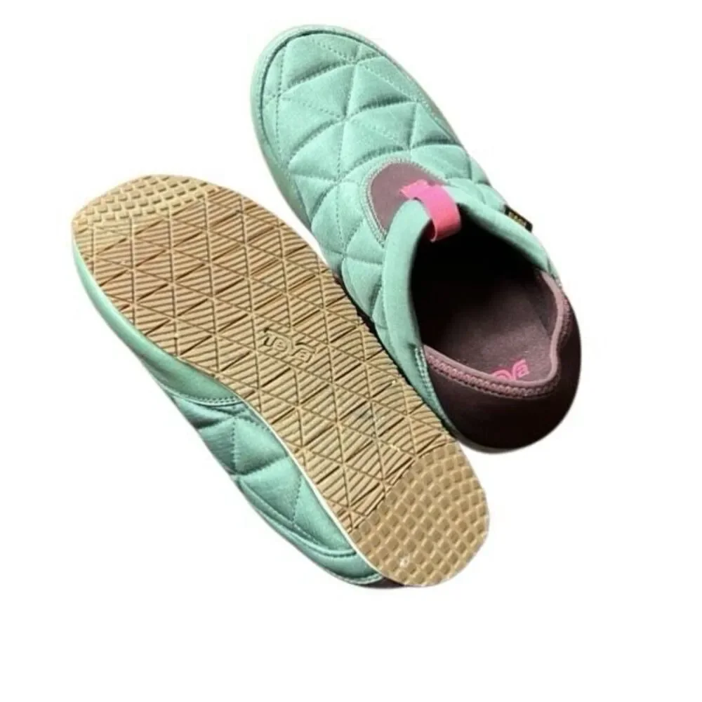 Teva Ember Moccasins Slip on Girls Shoes Kids shoes slip on shoes Size 4 - Picture 6 of 8